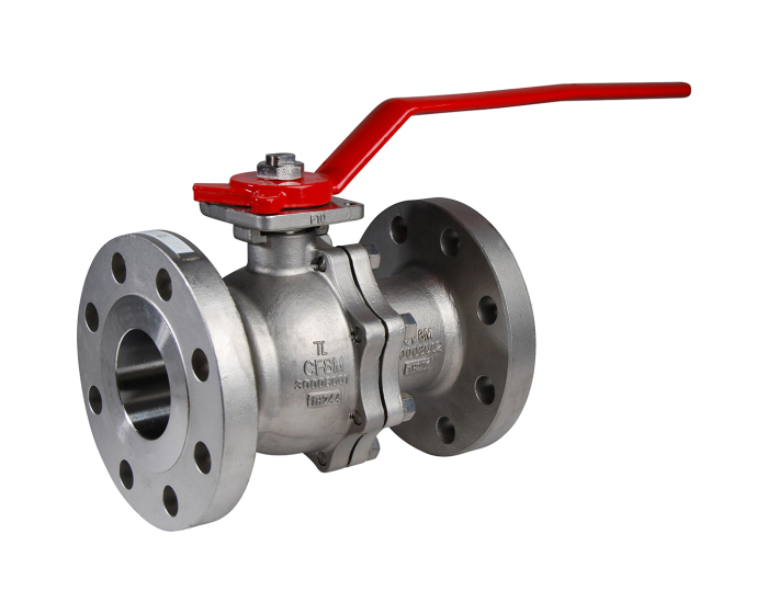 Stainless steel ball valve 769 2 piece body RF ANSI300 HT 1/2''